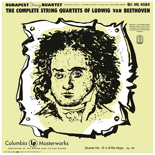 Imagen de apoyo de  BEETHOVEN, L. van: String Quartets (Complete) - No. 13 (Budapest String Quartet)
