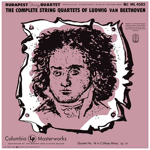 Imagen de apoyo de  BEETHOVEN, L. van: String Quartets (Complete) - No. 14 (Budapest String Quartet)