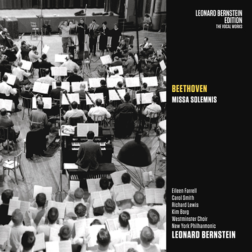 Imagen de apoyo de  BEETHOVEN, L. van: Missa solemnis / Choral Fantasy / HAYDN, J.: Mass No. 12 (Westminster Choir, New York Philharmonic, Bernstein)