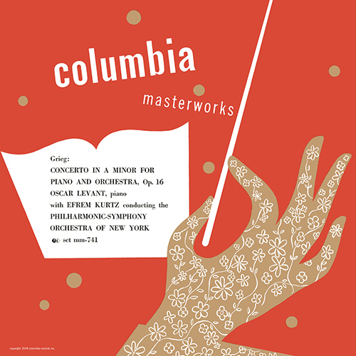 Imagen de apoyo de  GRIEG, E.: Piano Concerto, Op. 16 / HONEGGER, A.: Piano Concertino (Levant, Columbia Symphony, New York Philharmonic, Kurtz)