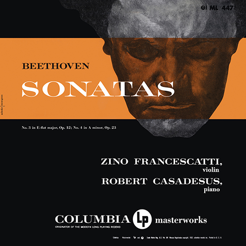 Imagen de apoyo de  BEETHOVEN, L. van: Violin Sonatas Nos. 3 and 4 (Francescatti, R. Casadesus)