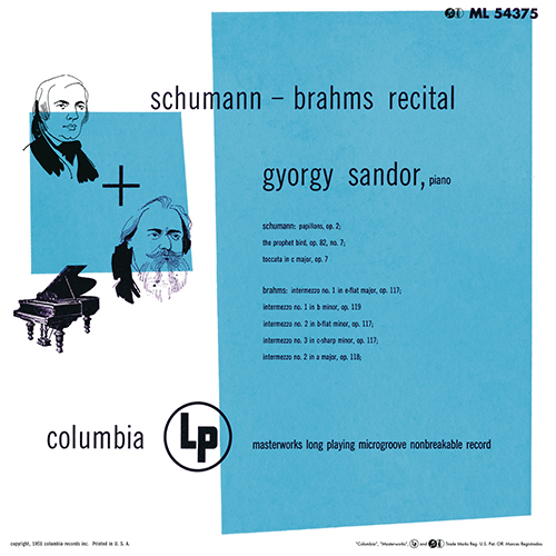 Imagen de apoyo de  SCHUMANN, R.: Papillons / Vogel als Prophet / Toccata / BRAHMS, J.: Intermezzi (Sándor)