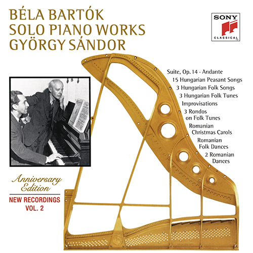 Imagen de apoyo de  BARTÓK, B.: Anniversary Edition - New Recordings, Vol. 2: Solo Piano Works (Sándor)