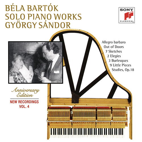 Imagen de apoyo de  BARTÓK, B.: Anniversary Edition - New Recordings, Vol. 4: Solo Piano Works (Sándor)