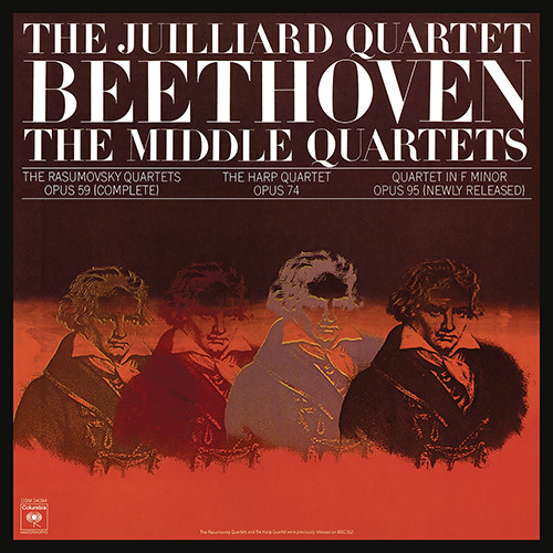 Imagen de apoyo de  BEETHOVEN, L. van: String Quartets Nos. 7-11 (Juilliard String Quartet)