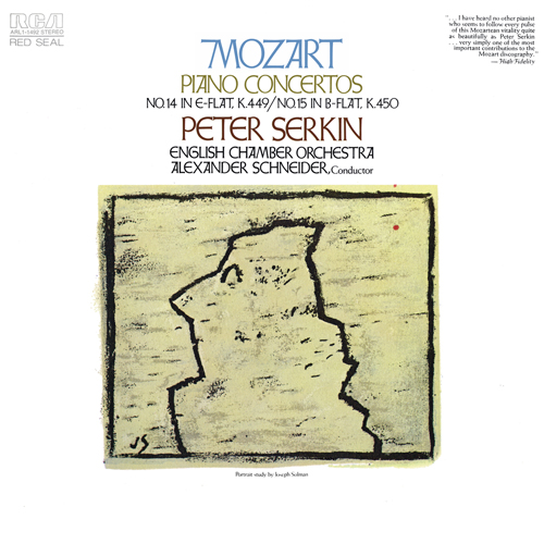 Imagen de apoyo de  MOZART, W.A.: Piano Concertos Nos. 14 and 15 (P. Serkin, English Chamber Orchestra, A. Schneider)