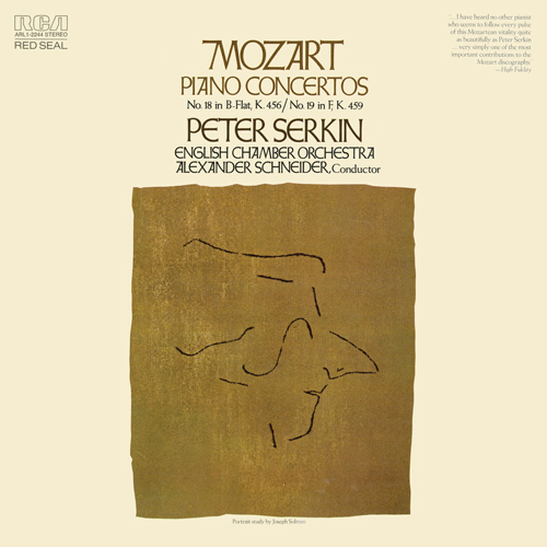 Imagen de apoyo de  MOZART, W.A.: Piano Concertos Nos. 18 and 19 (P. Serkin, English Chamber Orchestra, A. Schneider)