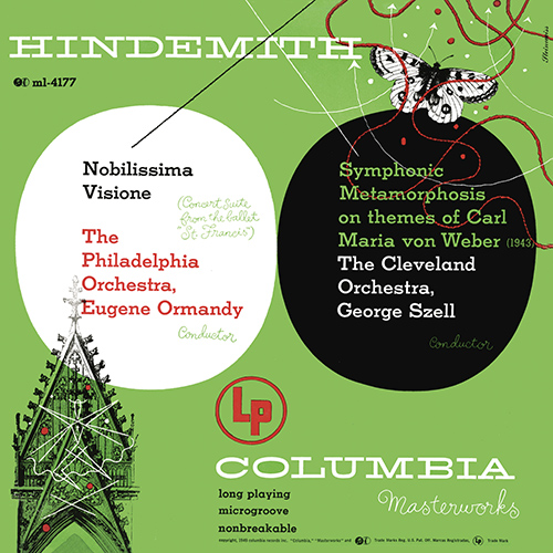 Imagen de apoyo de  HINDEMITH, P.: Nobilissima visione Suite / Symphonic Metamorphosis after Themes by Carl Maria von Weber (Ormandy, Szell)