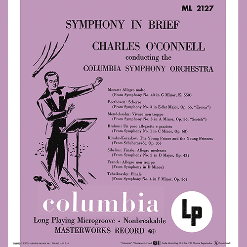 Imagen de apoyo de  SYMPHONY IN BRIEF (Columbia Symphony, O'Connell)