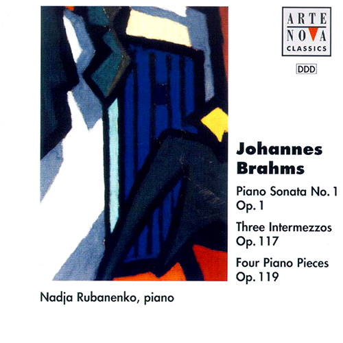 Imagen de apoyo de  BRAHMS, J.: Piano Sonata No. 1 / 3 Intermezzos, Op. 117 / 4 Piano Pieces, Op. 119 (Rubanenko)