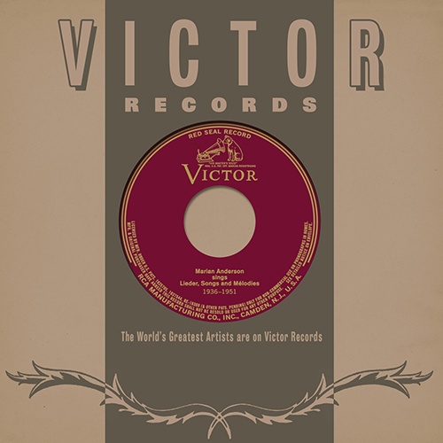 Imagen de apoyo de  Vocal Recital (Contralto): Anderson, Marian - BRAHMS, J. / MASSENET, J. / RACHMANINOV, S. / SCHUBERT, F. / SIBELIUS, J. / SPROSS, C.G. (1936-1951)