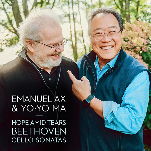 Imagen de apoyo de  BEETHOVEN, L. van: Cello Sonatas Nos. 1-5 (Hope Amid Tears) (Yo-Yo Ma, Ax)