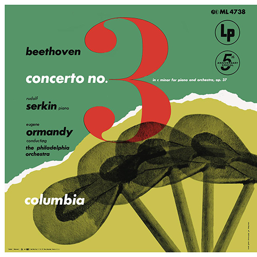 Imagen de apoyo de  BEETHOVEN, L. van: Piano Concerto No. 3 (R. Serkin, Philadelphia Orchestra, Ormandy)