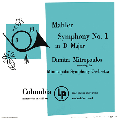 Imagen de apoyo de  MAHLER, G.: Symphony No. 1, "Titan" (Minneapolis Symphony, Mitropoulos)