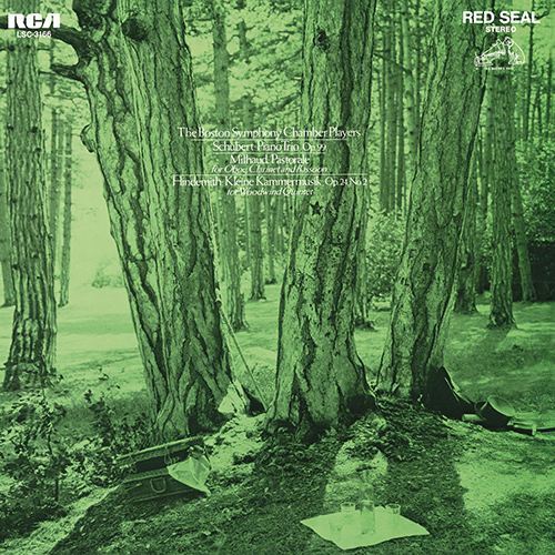 Imagen de apoyo de  SCHUBERT, F.: Piano Trio No. 1 / MILHAUD, D.: Pastorale / HINDEMITH, P.: Kleine Kammermusik (Boston Symphony Chamber Players)