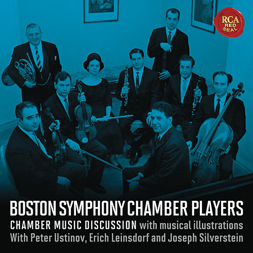 Imagen de apoyo de  BOSTON SYMPHONY CHAMBER PLAYERS: Chamber Music Discussion with Musical Illustrations with Peter Ustinov, Erich Leinsdorf and Joseph Silverstein