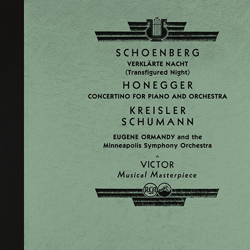 Imagen de apoyo de  SCHOENBERG, A.: Verklärte Nacht / HONEGGER, A.: Piano Concertino / KREISLER, F.: Liebesfreud (Minneapolis Symphony, Ormandy)