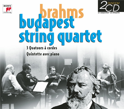 Imagen de apoyo de  BRAHMS, J.: String Quartets Nos. 1-3 / Piano Quintet, Op. 34 (R. Serkin, Budapest String Quartet)