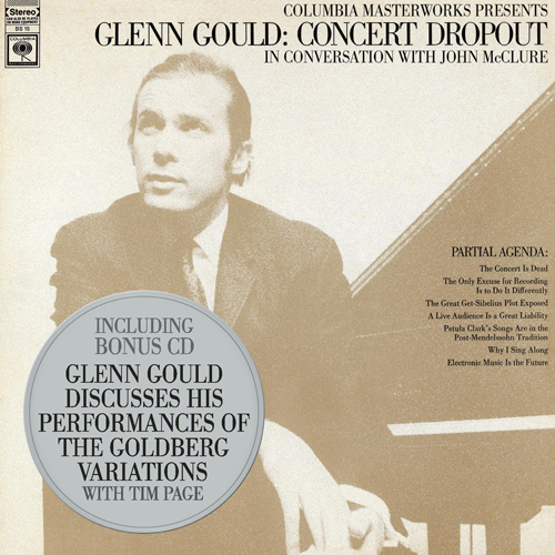 Imagen de apoyo de  GLENN GOULD: CONCERT DROPOUTS - In Conversation with John McClure