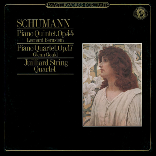 Imagen de apoyo de  SCHUMANN, R.: Piano Quintet, Op. 44 / Piano Quartet, Op. 47 (Bernstein, Gould, Juilliard String Quartet)