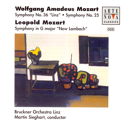 Imagen de apoyo de  MOZART, W.A.: Symphonies Nos. 25 and 36, "Linz" / MOZART, L.: Symphony in G Major, "Neue Lambacher" (Linz Bruckner Orchestra, Sieghart)