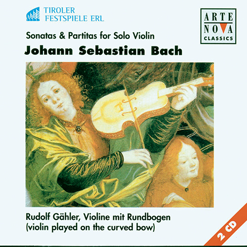 Imagen de apoyo de  BACH, J.S.: Sonatas and Partitas for Solo Violin, BWV 1001-1006 (Gähler)