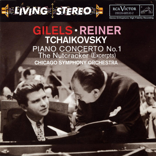 Imagen de apoyo de  TCHAIKOVSKY, P.I.: Piano Concerto No. 1 / The Nutcracker, Op. 71 (excerpts) (Gilels, Chicago Symphony, Reiner)