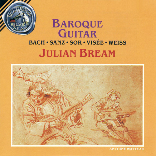Imagen de apoyo de  Guitar Recital: Bream, Julian - SANZ, G. / BACH, J.S. / SOR, F. / VISÉE, R. de