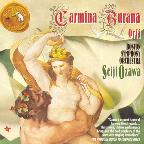 Imagen de apoyo de  ORFF, C.: Carmina Burana (Mandac, Kolk, Milnes, New England Conservatory Chorus and Children's Chorus, Boston Symphony, Seiji Ozawa)