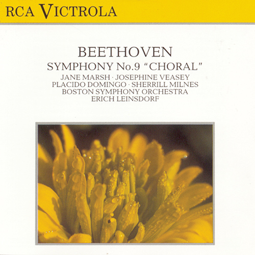 Imagen de apoyo de  BEETHOVEN, L. van: Symphony No. 9, "Choral" (Boston Symphony, Leinsdorf)
