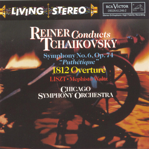 Imagen de apoyo de  TCHAIKOVSKY, P.I: Symphony No. 6, "Pathétique" / 1812 Festival Overture / LISZT, F.: Mephisto Waltz No. 1 (Chicago Symphony, Reiner)