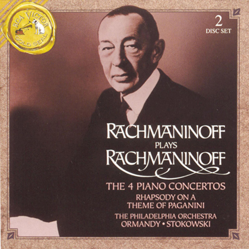 Imagen de apoyo de  RACHMANINOV, S.: Piano Concertos Nos. 1-4 / Rhapsody on a Theme of Paganini (Rachmaninov, Philadelphia Orchestra, Ormandy, Stokowski)