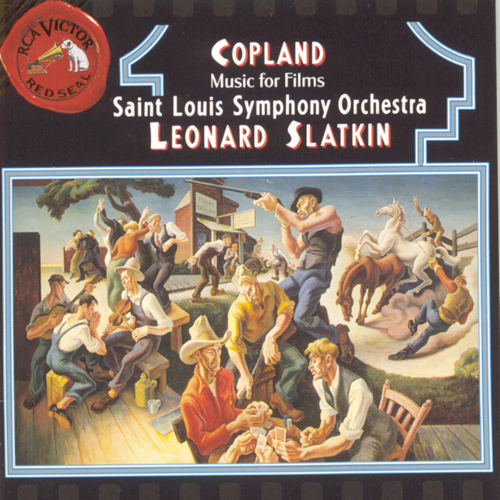 Imagen de apoyo de  COPLAND, A.: Film Music (St. Louis Symphony, Slatkin)