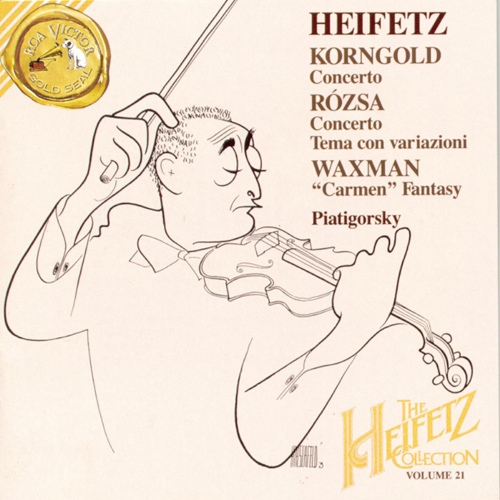 Imagen de apoyo de  HEIFETZ COLLECTION (THE), Vol. 21