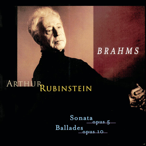 Imagen de apoyo de  BRAHMS, J.: Piano Sonata No. 3 / 4 Ballades (Rubinstein Collection, Vol. 63)