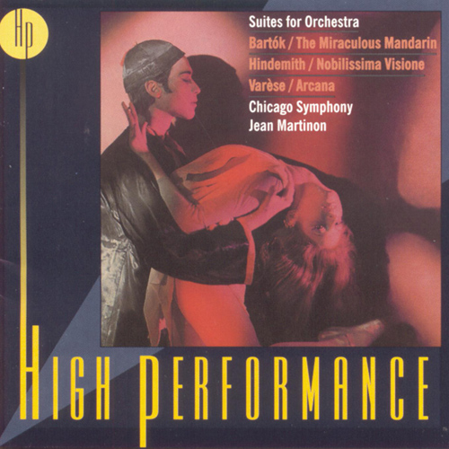 Imagen de apoyo de  BARTÓK, B.: Miraculous Mandarin (The) / HINDEMITH, P.: Nobilissima Visione Suite / VARÈSE, E.: Arcana (Chicago Symphony, Martinon)