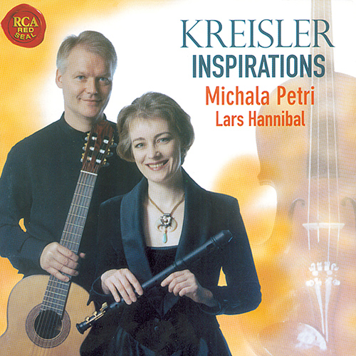 Imagen de apoyo de  Recorder and Guitar Recital: Petri, Michala / Hannibal, Lars - KREISLER, F. / LALO, É. / SARASATE, P. de / VITALI, T.A. (Kreisler Inspirations)