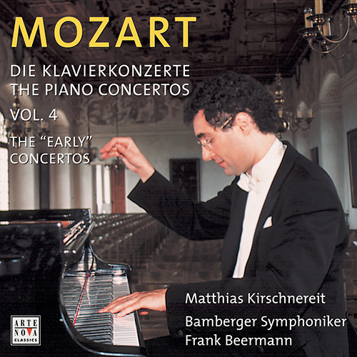 Imagen de apoyo de  MOZART, W.A.: Piano Concertos, Vol. 4 - Nos. 5, 6, 8 (The Early Concertos) (Kirschnereit, Bamberg Symphony, Beermann)