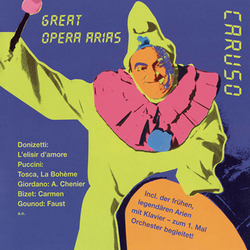 Imagen de apoyo de  Opera Arias (Tenor): Caruso, Enrico - BIZET, G. / DONIZETTI, G. / GOUNOD, C.-F. / LEONCAVALLO, R. / PUCCINI, G. / VERDI, G. (Great Opera Arias)