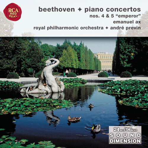Imagen de apoyo de  BEETHOVEN, L. van: Piano Concertos Nos. 4 and 5, "Emperor" (Ax, Royal Philharmonic, Previn)