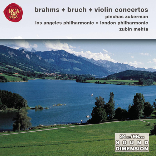 Imagen de apoyo de  BRAHMS, J.: Violin Concerto, Op. 77 / BRUCH, M.: Violin Concerto No. 1 (Zukerman, Los Angeles Philharmonic, London Philharmonic, Mehta)