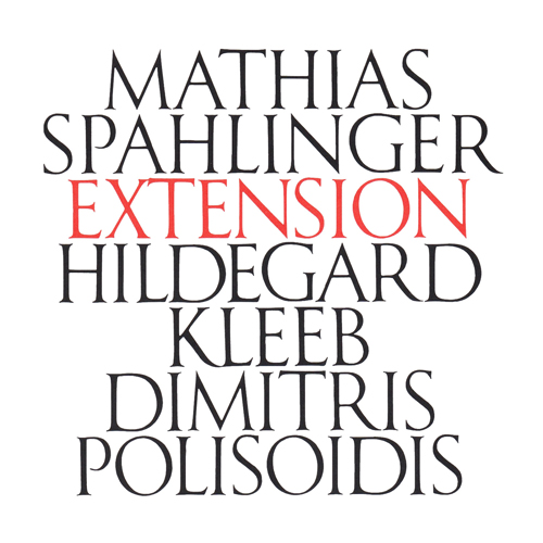 Imagen de apoyo de  SPAHLINGER, M.: Extension (Polisoidis, Kleeb)