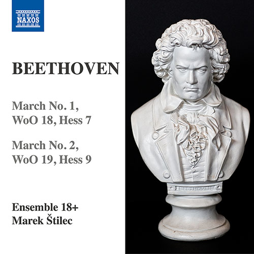 Imagen de apoyo de  BEETHOVEN, L. van: Marches Nos. 1 and 2, WoO 18 and 19 (Ensemble 18+, Štilec)