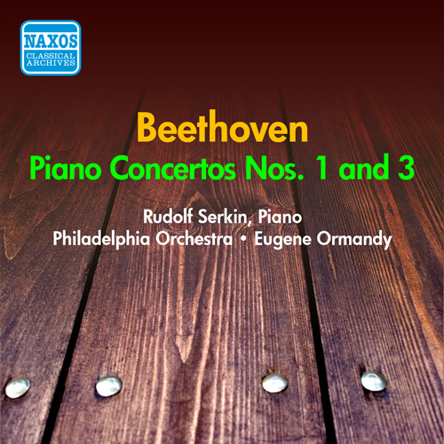 Imagen de apoyo de  BEETHOVEN: Piano Concertos Nos. 1, 3 (Serkin) (1953-1954)