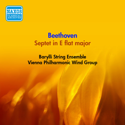 Imagen de apoyo de  BEETHOVEN, L.: Septet (Barylli String Ensemble, Vienna Philharmonic Wind Group) (1955)