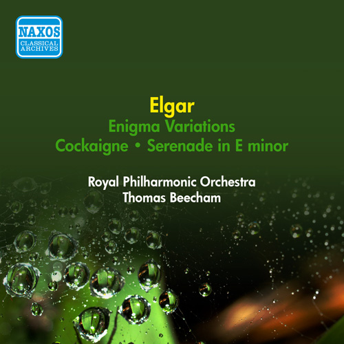 Imagen de apoyo de  ELGAR, E.: Enigma Variations / Cockaigne / Serenade in E Minor (Royal Philharmonic, Beecham) (1954)