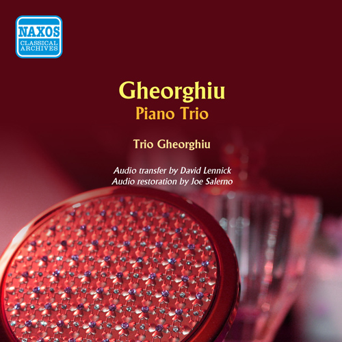 Imagen de apoyo de  GHEORGHIU, V.: Piano Trio (Trio Gheorghiu) (1955)