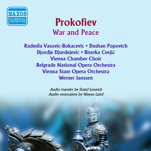 Imagen de apoyo de  PROKOFIEV, S.: War and Peace [Opera] (Vienna Chamber Choir, Belgrade National Opera Orchestra, Vienna State Opera Orchestra, Janssen) (1958)