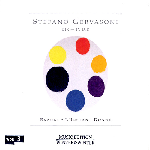 Imagen de apoyo de  GERVASONI, S.: Dir - In dir / Descdesesasf (Exaudi Vocal Ensemble, L'Instant Donne)
