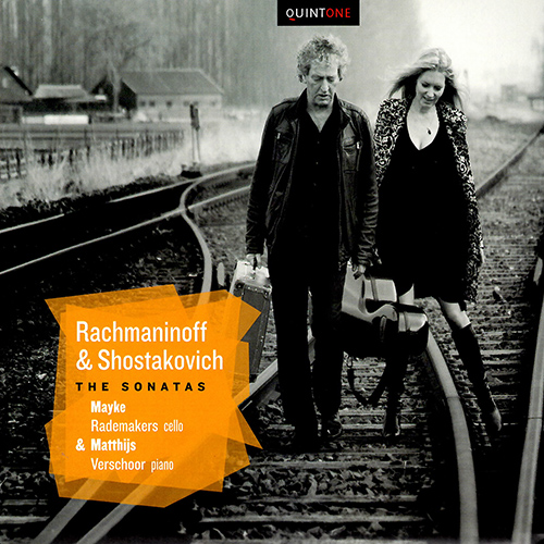 Imagen de apoyo de  RACHMANINOV, S.: Cello Sonata, Op. 19 / SHOSTAKOVICH, D.: Cello Sonata, Op. 40 (Rademakers, Verschoor)